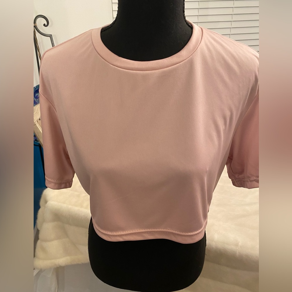 Pretty in Pink Extra Small Crop Top -Size 2